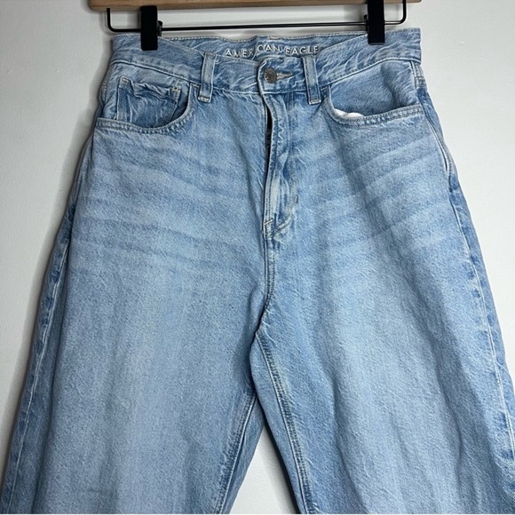 American Eagle Outfitters Blue Straight Leg Jeans - Picture 4 of 8